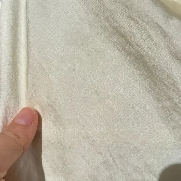 Show Me Your MuMu Ivory Keaton Satin Camisole Tank Size Small - Picture 8 of 11